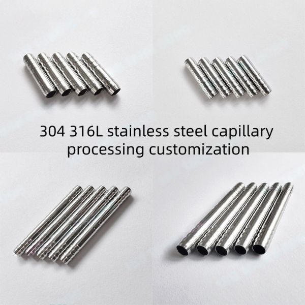 304 316L Stainless Steel Capillary Tube  Stainless Steel Round Bar  Milling Medical Needle Processing Customization