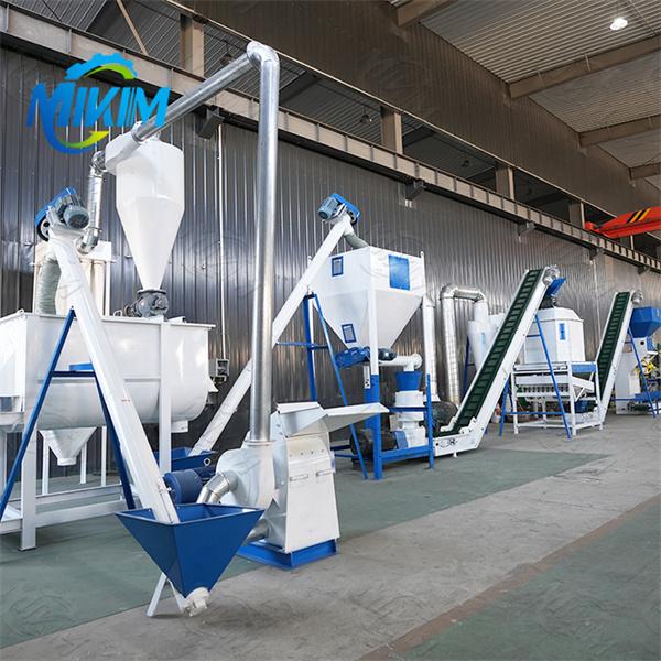 poultry, cattle, sheep and horse feed pellet production line