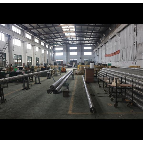 Cold Galvanized Generally Spiral Perforated Tube Easy To Transport And Handle
