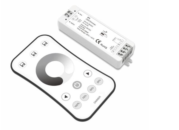Auto unidade transmissora do redutor da luz de tira do diodo emissor de luz com o controlador sem fio para o grupo da caixa de cor