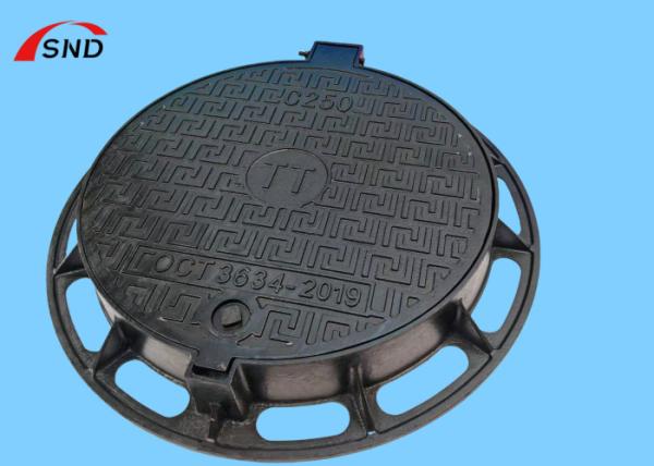 Russian Standard Round Cast Iron Manhole Cover Pressure Grade C250