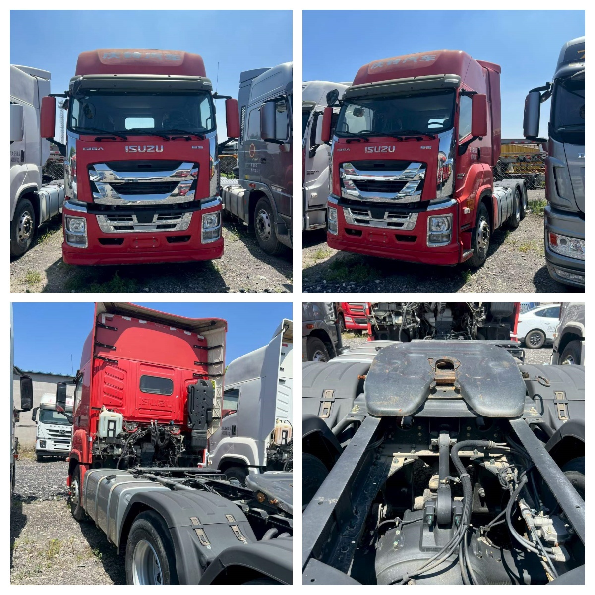 ISUZU GIGA 6x4 Used Tractor Head Truck 380HP Heavy Duty Prime Mover Logistics Transport Unit