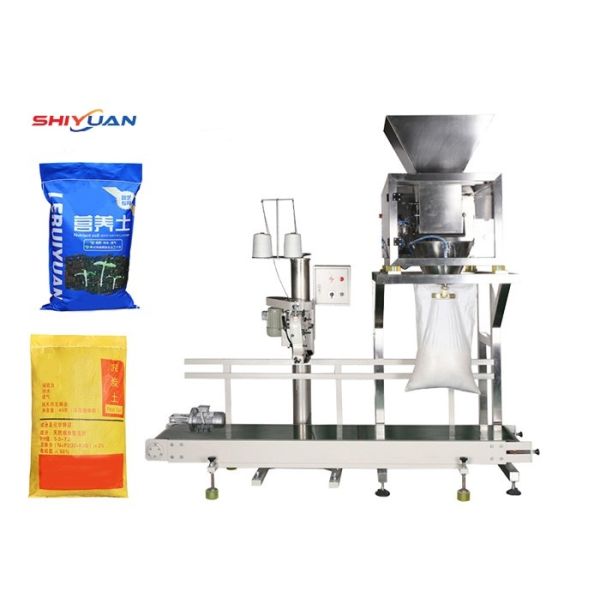 Sewing Granular Quantitative Weighing Packaging Machine  25kg 50kg