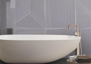 Telha italiana impressa Digitas resistente química da porcelana do projeto do