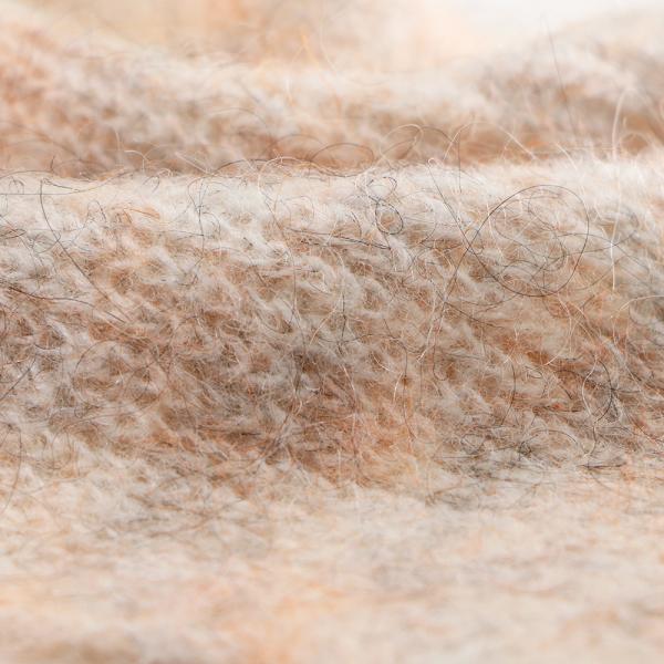Blended Shawls Chunky Mohair Yarn , 1/13NM Anti Pilling Mohair And Wool Yarn