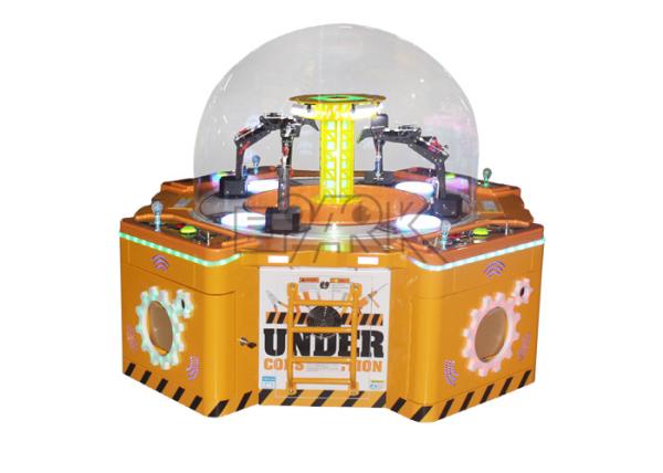 Arcade Amusment Candy Claw Catch Vending Machine For Four Player