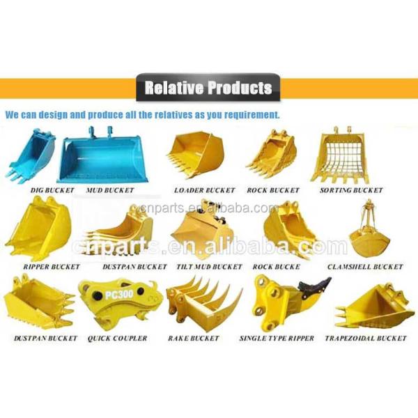 20 тонн экскаватор стандартный/тяжелый грузовик/каменный V ведро для серого или черного экскаватора