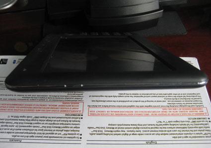 Leitor portátil ORB-701A de Ebook