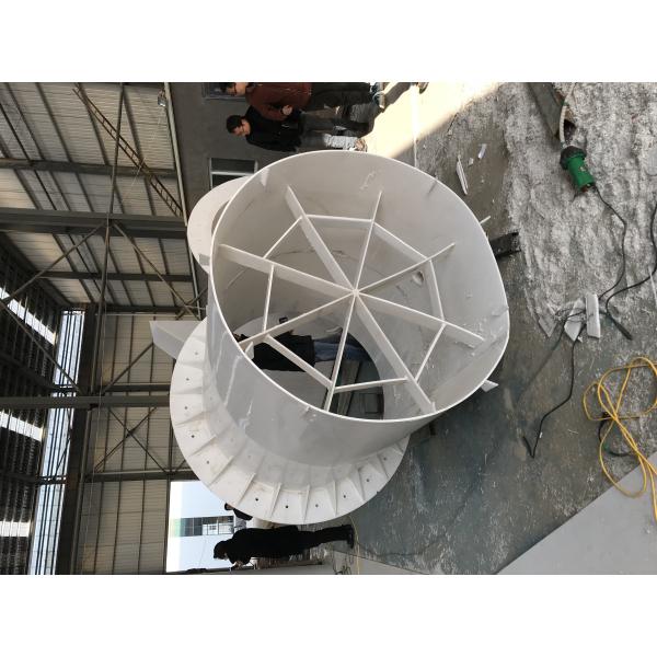 Стеклянный кисловочный скруббер перегара 15.0×2.0×3.0, промышленное сопротивление 10 с итога скруббера воздуха