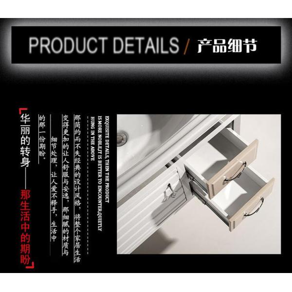 PVC bathroom cabinet / bathroom vanity / with mirror for bathroom