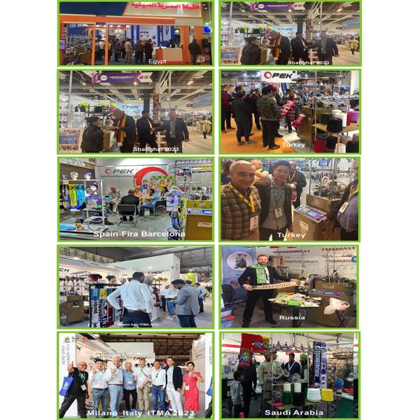 Performance 9inch Knitting Width Opek High Speed Knitting Machine for Beanies and Scarf