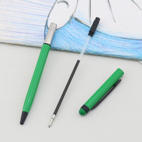 Colorful Metal Ballpoint Pen Touch Screen Twist Stylus Ball Pen For Office Business