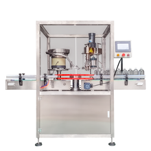 Máquina de tapa automática de controle PLC com durabilidade e eficiência de aço inoxidável