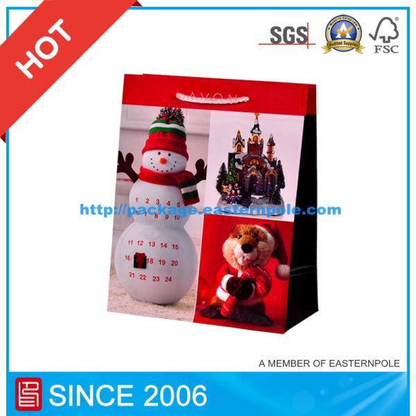 Christmas Festival Cosmetic Bag, Paper Shopping Gift Bag