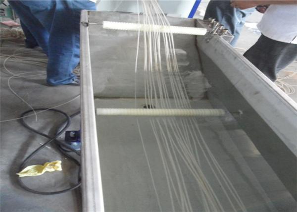 Extruder Plastic Granules Machine With 5 Cooling Zones And 38CrMoAl Screw Barrel