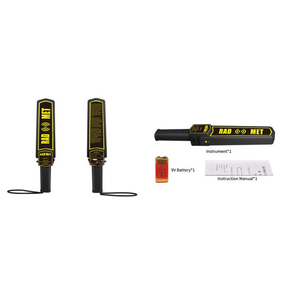 RadMet-10 Dual Radiation and Metal Detector