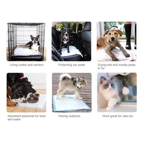 Household Lightweight Eco Friendly Hygiene Wee Wee Pads