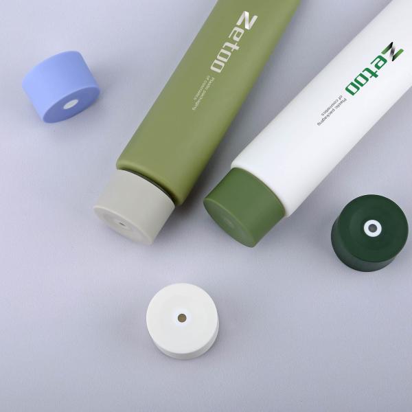 Soft Touch Plastic Cosmetic Bottle 120ml Cosmetic Bottle Packaging With 40mm Diameter Cap