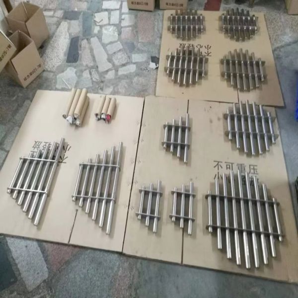 Custom Permanent Strong Magnet Grid 12000 Gauss Neodymium Bar Rod Separator Stainless Filter High Magnetic Hopper Grate Magnet for lithium battery manufacturers, factories, and manufacturing industrie