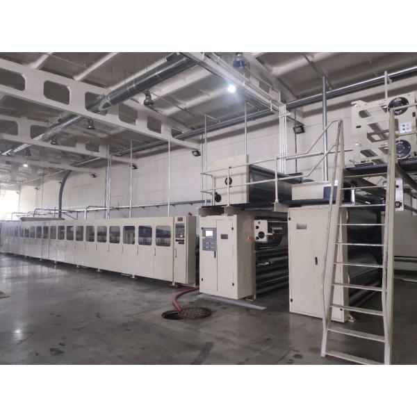 Dpack corrugator WJ250-2200 7 ply corrugated cardboard production line with fourplex pre-heater corrugating plant