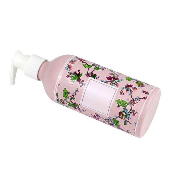SGS Floral 16oz Pump Bottle 30ml 120ml 500ml Eco Friendly Cosmetic Bottles