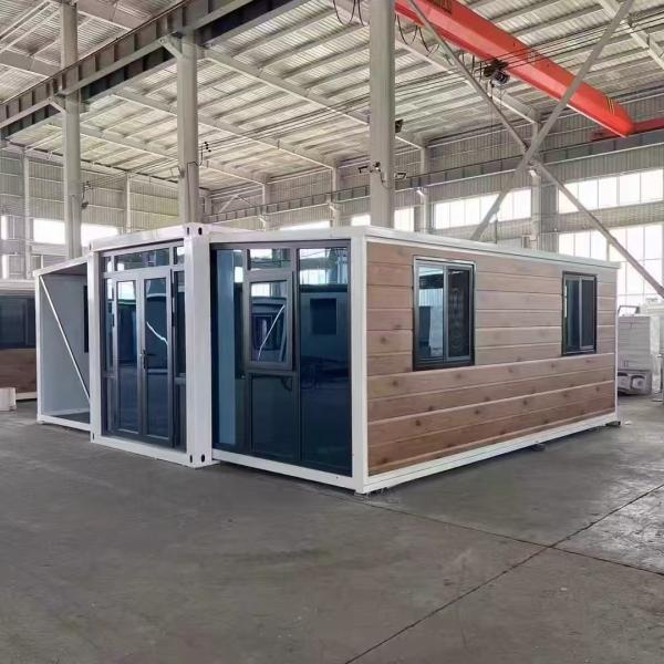 Modern Prefab Folding House with EPS/PU/Rock Wool Insulation