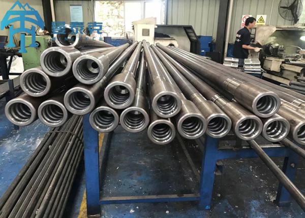 Varilla roscada rápida T38 de 1830 mm para perforación en roca dura