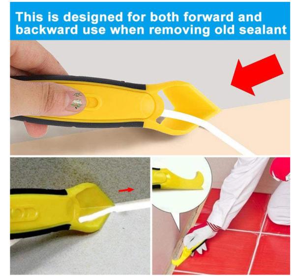 3pcs Sealant Remover Tool 6pcs Silicone Sealant Finishing Tool 1 Caulking Gun Nozzle 10PCS Silicone Caulking Tool Kit