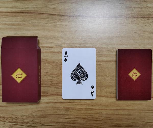 CMYK Plastic Poker Cards Waterproof Plastic For Magic Show