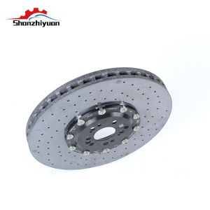 Front Set BMW Carbon Ceramic Brake 385*36mm OE Number 34116782067  Bmw X6 E71 Brake Disc Durable