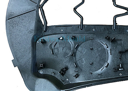 Bâti d'équilibre de portière de voiture de 5 psilosis pour la décoration intérieure de porte de Mercedes-Benz, bâti des véhicules à moteur d'équilibre de porte