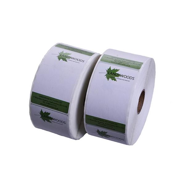 Custom waterproof mat self-adheisve paper artpaper packaging label stickers roll printing