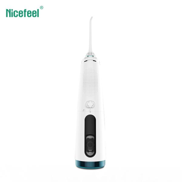 1400mah Battery Dental Water Flosser Ipx7 Cordless Oral Irrigator With Lcd Screen