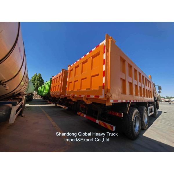 Good Quality 371HP 375HP 6*4 10 Wheels Used HOWO Dump Truck Tipper Truck for African Market