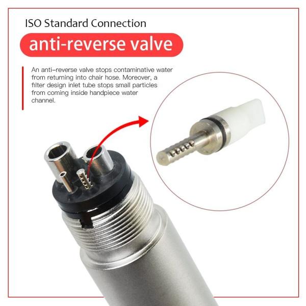 Turbina de ar de pulverização quádrupla LED de alta velocidade