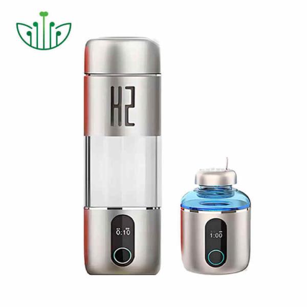 SPE PEM Water Electrolysis Portable Hydrogen Water Bottle 2000ppb Touch Control
