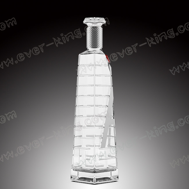 Башня двойника 750ML сформировала бутылки стекла ликера