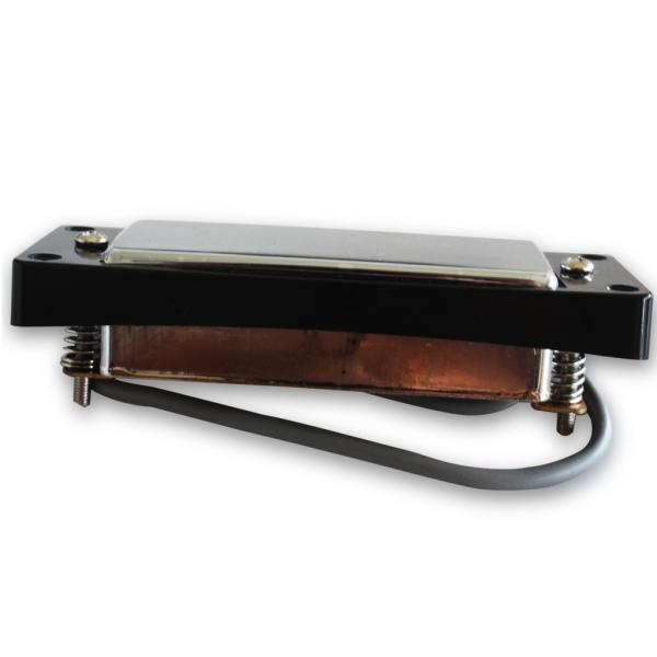 Chrome Black Mini Humbucker Set For LP Style Mini Electric Guitar Bridge Neck Pickups With Screws