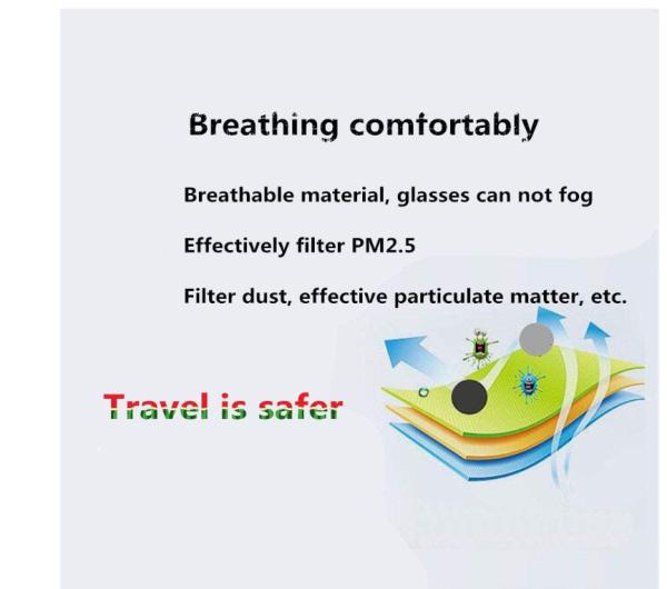 Soft Fabric N95 Respirator Mask Repeated Washing Customized Color And Size