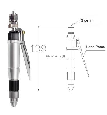 Accurate Metering Micro Dispensing Valve High Precision Point Coating