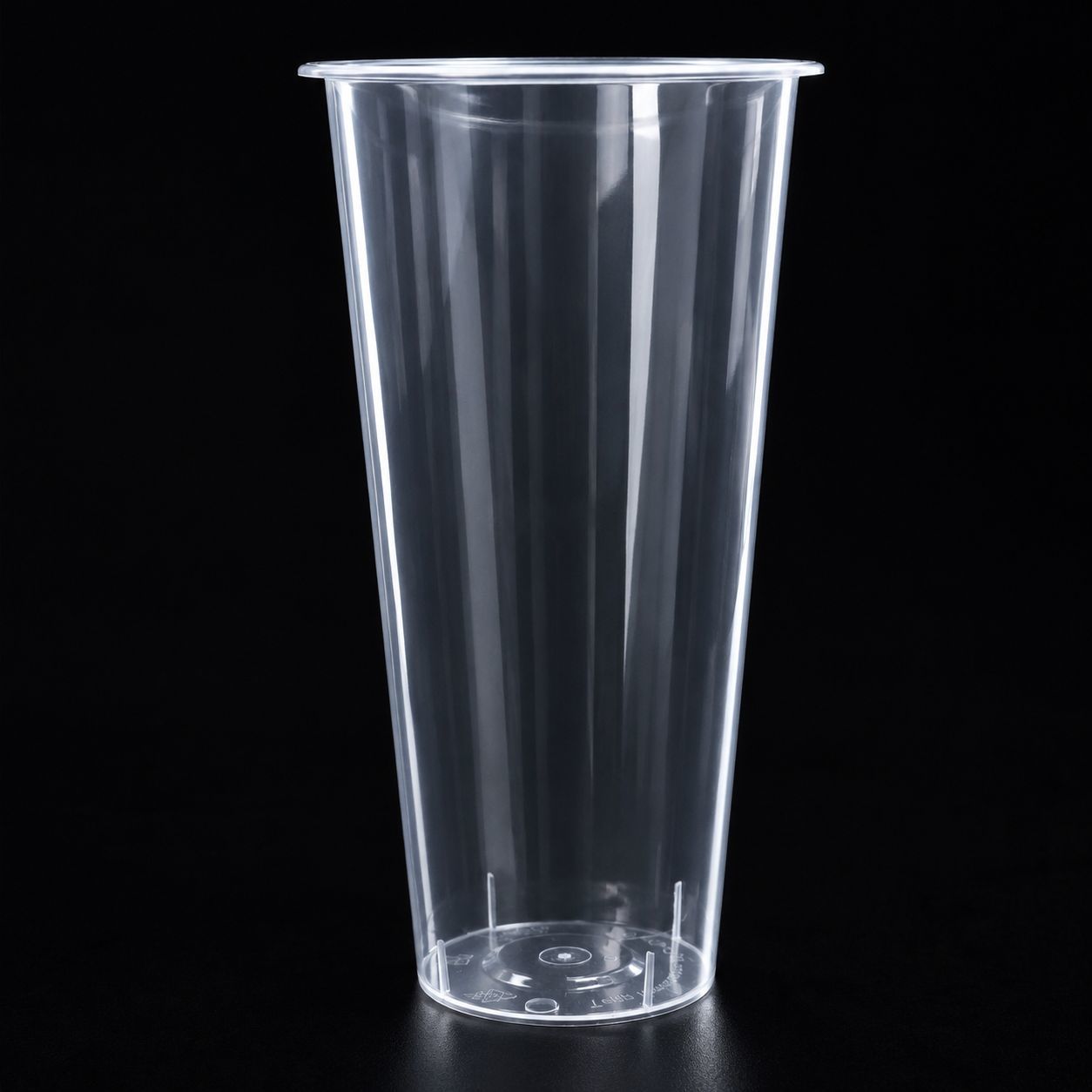 700ml 90mm High Transparency PP Plastic Cups Custom Printing for Cold Beverages