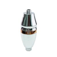Filtro de chuveiro de carbono portátil hidráulico de 16 L/min para baixa pressão de água