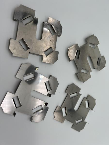 Silicon Steel Laminated Sheet Spring Clip | Precision Metal Stamping Clamp | Strong Core Fastening, Anti-Vibration, Easy Assembly for Motor & Transformer