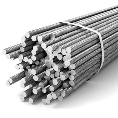Standard B500B 10mm Deformed Round Bar 12m Length Rebar For Construction