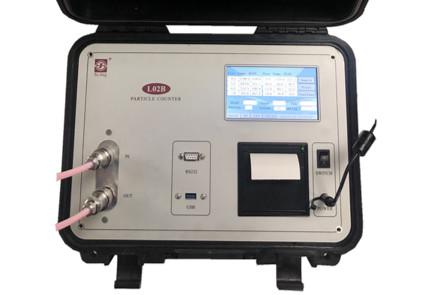 Compteur de particules de liquide (huile) portable L02B pour analyse en laboratoire