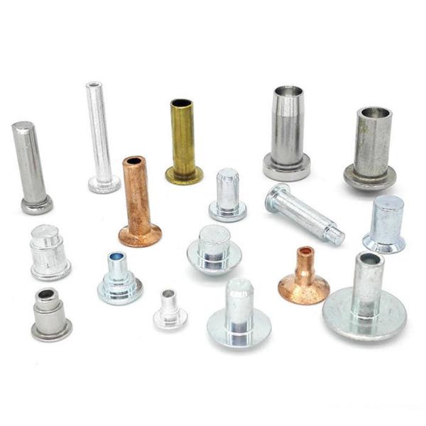 Customized semi tubular solid rivet