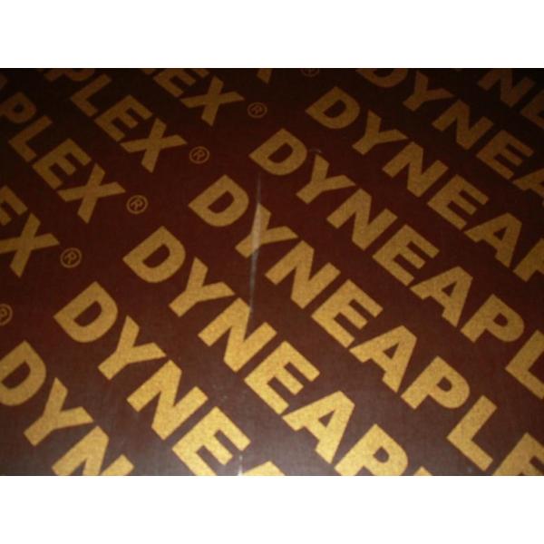 Dynea film faced plywood with WBP glue