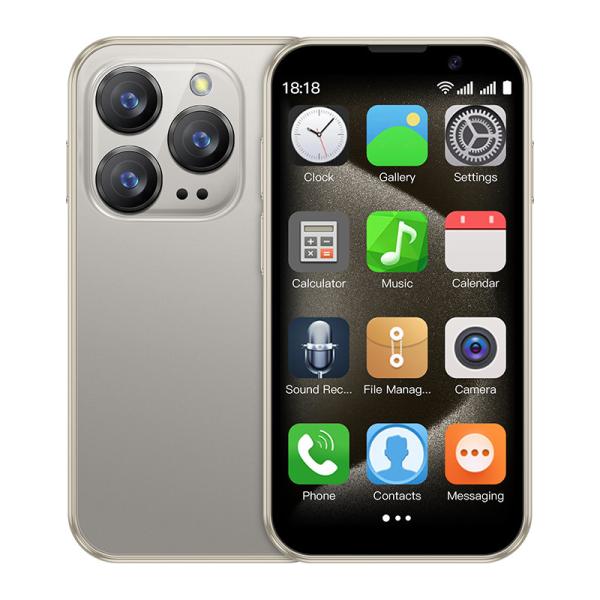 900mAh 3G ミニ電話 顔認識 2GB+16GB 新型XS18 Pro 3G