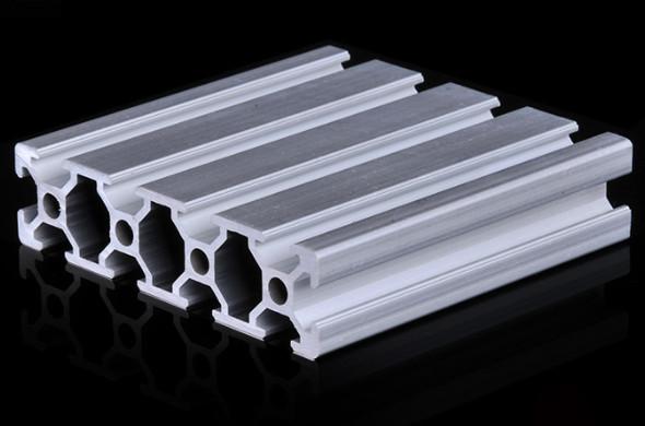 Custom Aluminium Door Profiles , Aluminum Pipe Closet Sliding Door Aluminum Profile 80x20