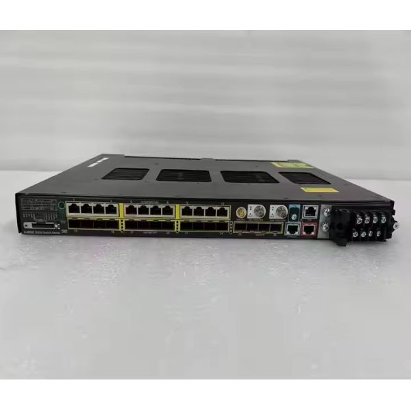 Cisco IE 5000 Industrial Ethernet Switch with 16x1G SFP, 12x10/100/1000 LAN BASE and 68 Gbps Switch Capacity